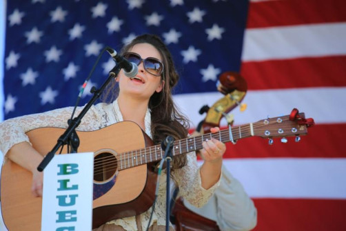 Jocelyn Gold at Bloomin' Bluegrass 2013. Photo courtesy of Derrick Birdsall.