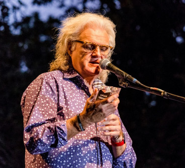 Ricky Skaggs Receives Bluegrass Star Award at Bloomin' Bluegrass 2017. Photo by Nathaniel Dalzell.