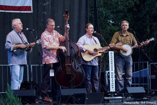 Texas & Tennessee at Bloomin' Bluegrass Festival 2016. Photo by Bob Compere.