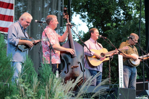 Texas & Tennessee at Bloomin' Bluegrass Festival 2016. Photo by Nathaniel Dalzell.