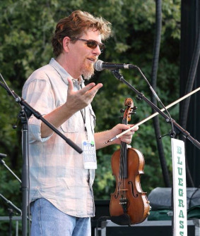 Tim O'Brien at Bloomin' Bluegrass Festival 2016. Photo by Nathaniel Dalzell.