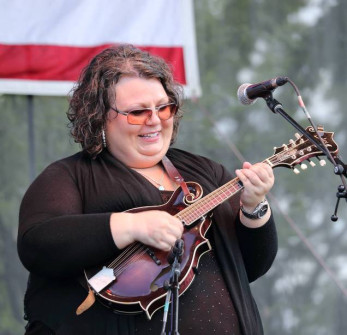 Tina Adair at Bloomin' Bluegrass Festival 2016. Photo by Nathaniel Dalzell.