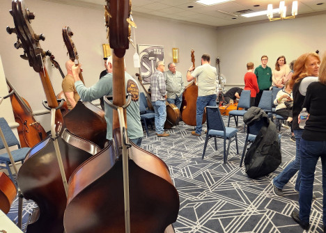 So many unnamed bass players at Great American Vintage BassFest 2024