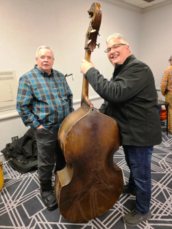 Wes Horton & Mickey Harris at Great American Vintage BassFest 2026 (© Suzanne Elmore)
