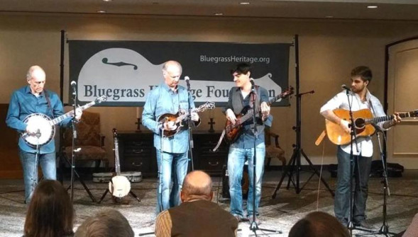 Red Wine onstage at University Park United Methodist Church, April 10, 2014