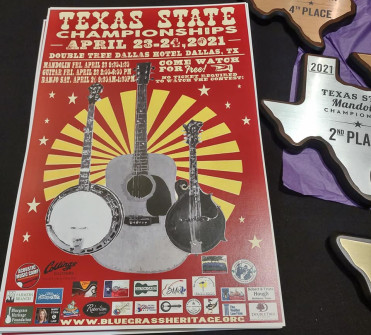 2021 Texas State Championships poster (by Alan Tompkins)