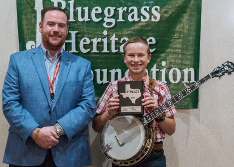 2025 Texas Banjo Championship 2nd Place Read Horton (by Nate Dalzell)