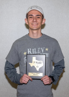 2022 Texas State Mandolin Champion Samuel Smith (by Kirsten White)