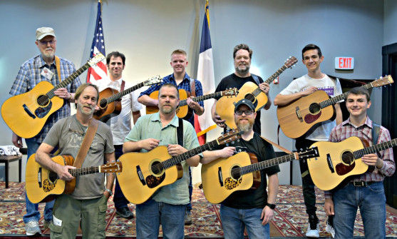 2019 Texas Guitar Contestants.  Photo by Fred Knorre.