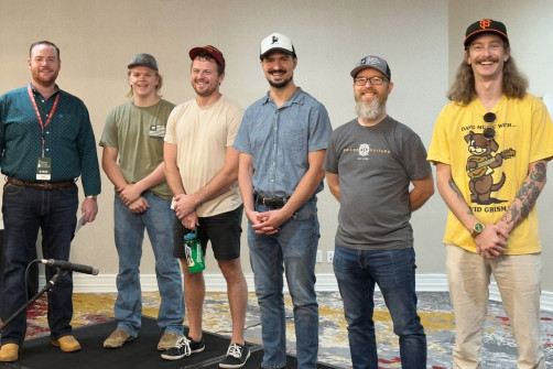 2025 Texas Guitar Championship Top Five with Championship Director Matt Tessier (by Russ Carson)