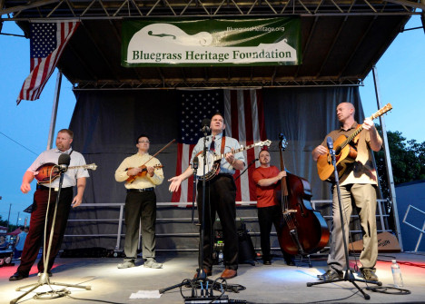 Joe Mullins & The Radio Ramblers at Wylie Jubilee 6-27-2015 (by Craig Kelly)