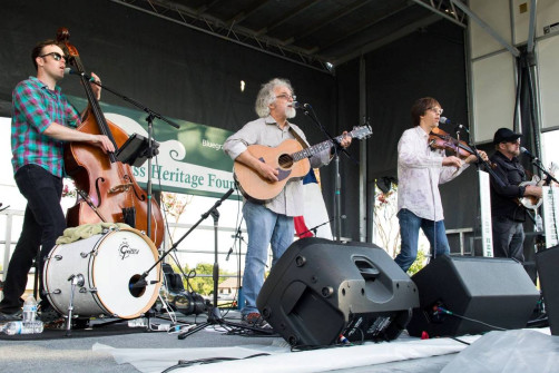 Sgt Pepper's Lonely Bluegrass Band at Wylie Jubilee 2017 ©Nate Dalzell
