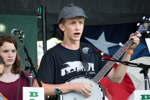 Growin' on Bluegrass Youth Band at Wylie Jubilee 2017 ©Nate Dalzell