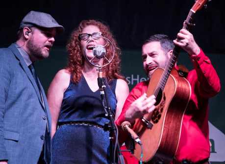 Becky Buller Band at Wylie Jubilee 2017 ©Nate Dalzell