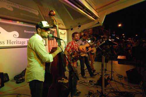 Wood & Wire onstage at the Wylie Jubilee - Saturday July 6, 2013. Photo courtesy Craig Kelly.