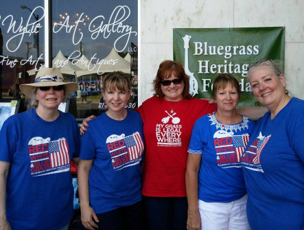 BHF Ladies at work - Wylie Jubilee 2016 by Kirk Seace