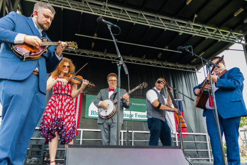 Becky Buller Band at  Wylie Jubilee 2021. ©Nate Dalzell