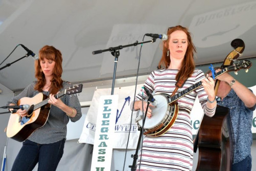 The Purple Hulls, with bassist Alan Tompkins, at the Wylie Jubilee - Saturday July 5, 2014. ©Craig Kelly.
