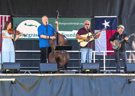 Downtown String Band at Wylie Jubilee 2022. ©Nate Dalzell