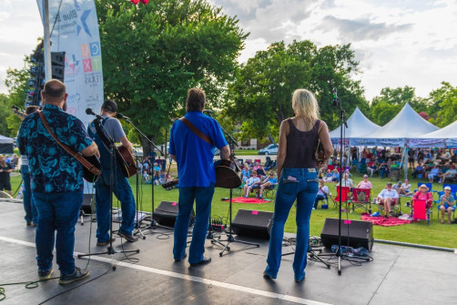 The Farm Hands at  Wylie Jubilee 2021. ©Nate Dalzell