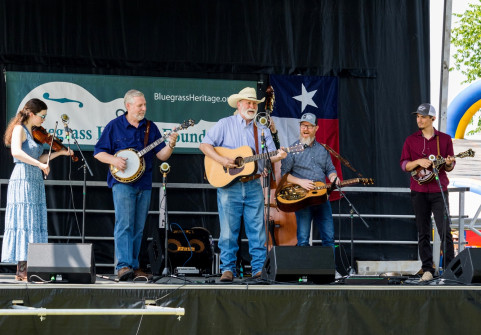 Bobby Giles & Texas Gales at Wylie Jubilee 2025. ©Nate Dalzell