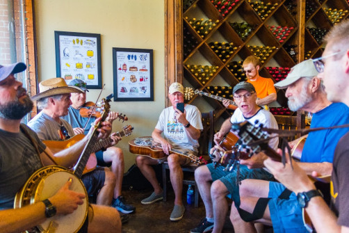 Jammers at Landon Winery, Wylie Jubilee 2021. Photo by Nate Dalzell