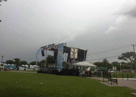 Scary times and a 3-hour rain delay at Wylie Jubilee 2019.  ©Melody Hendrix