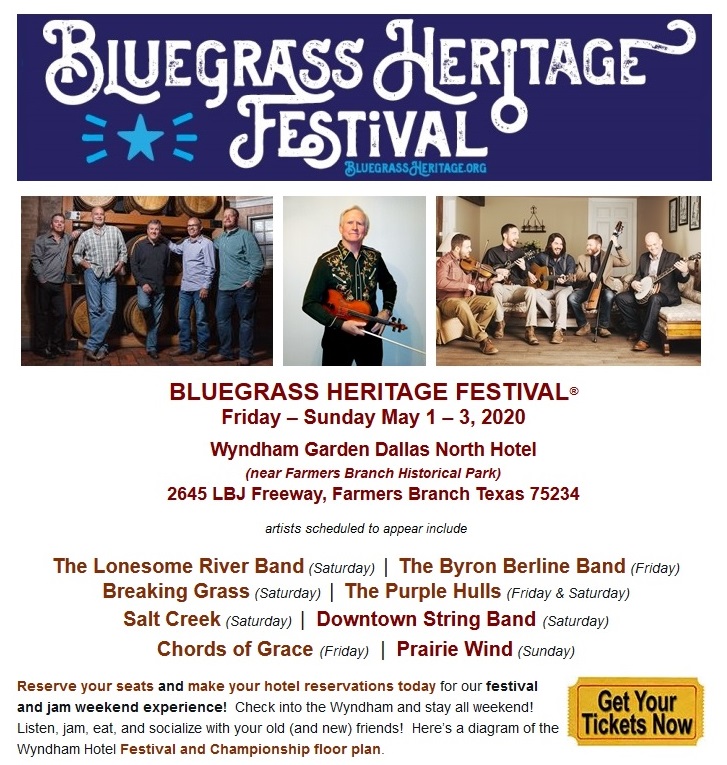 Bluegrass Heritage Festival 2020
