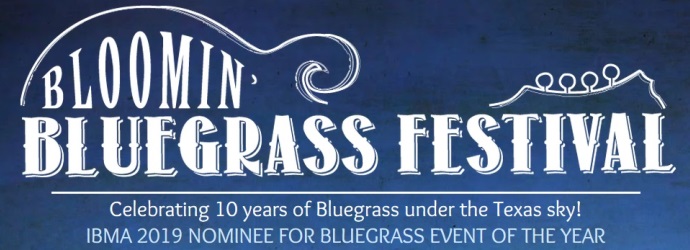 Bloomin' Bluegrass Festival header