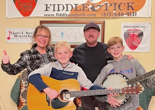Play It Forward! provides more instruments to Fiddle & Pick Musical Heritage Center