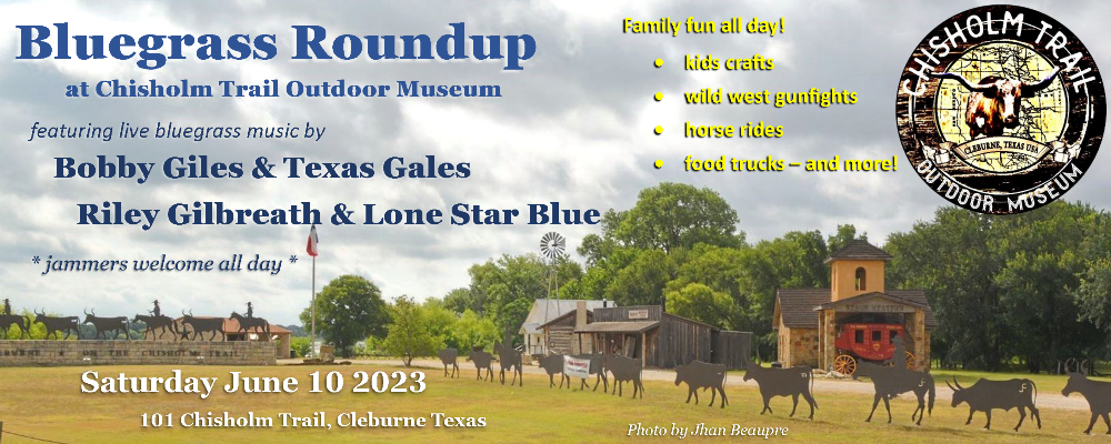 Bluegrass Roundup at the Chisholm Trail Outdoor Museum